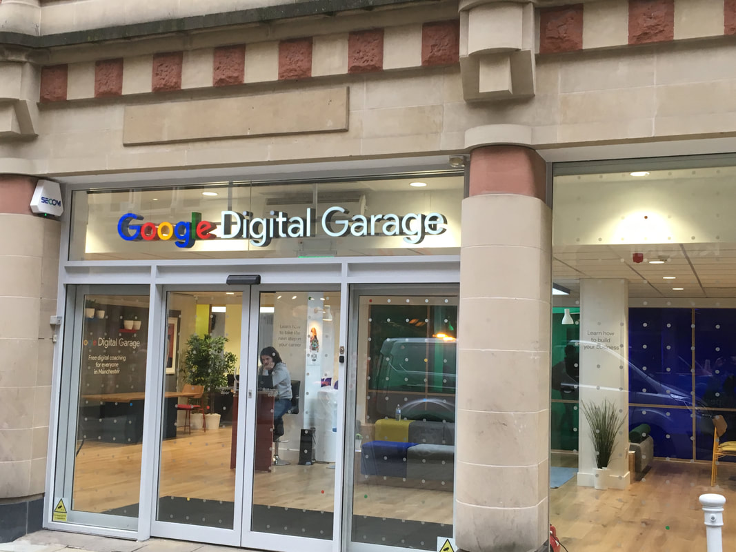 Public engagement at Google Digital Garage, Manchester