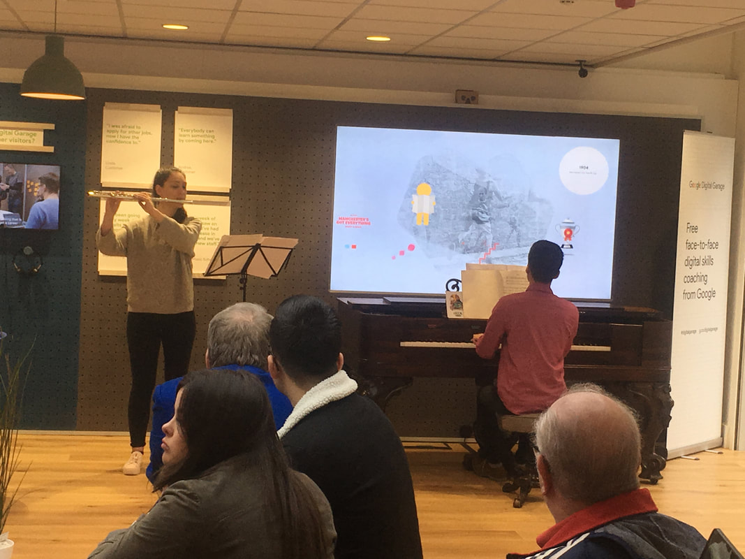 Presentation during public engagement at the Museum of Science and Industry